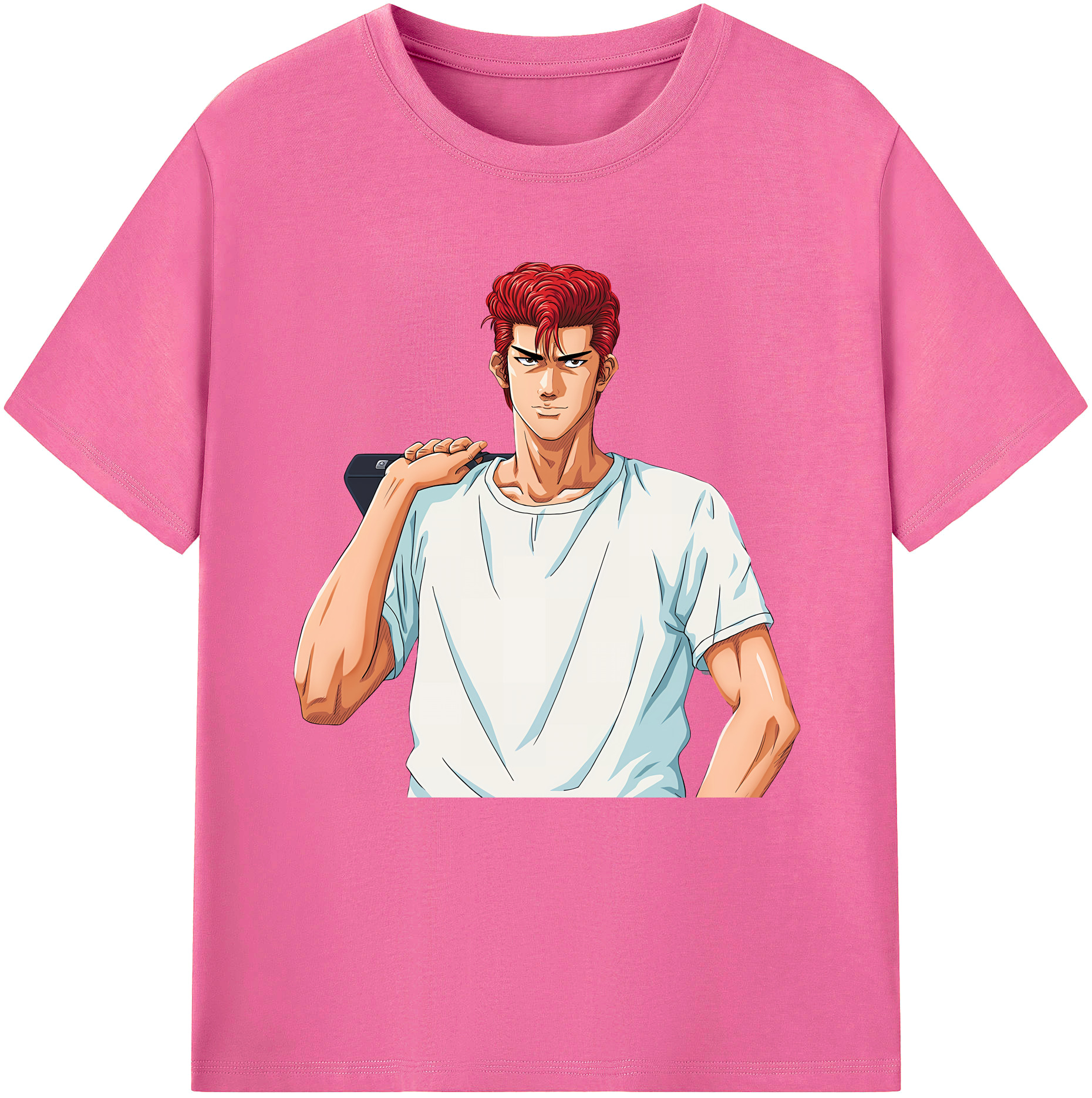 （画像用） SLAM DUNK／スラムダンク レディースカジュアルプリントTシャツ（綿100％）